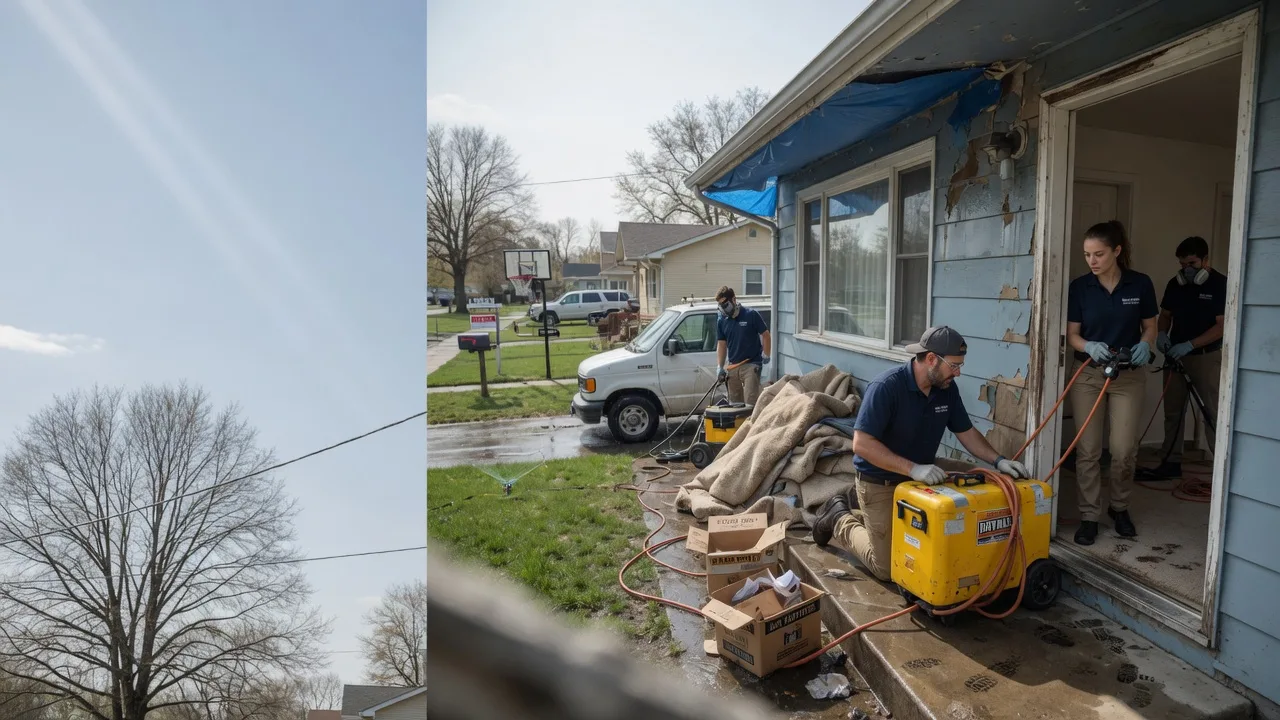 Basement Flood Cleanup in North Liberty, IN near me